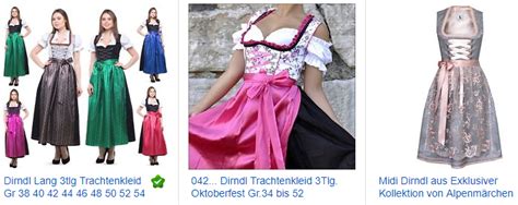 dirndl bei ebay